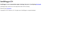Desktop Screenshot of intellisuggest.com